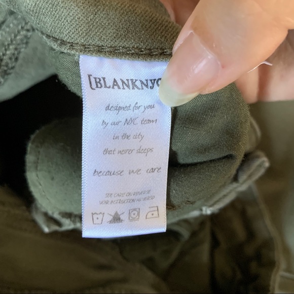 Olive Green Skinny Jeans - Picture 4 of 4